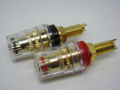M8x54mm,Binding Post Connector,Gold Plated  KLS1-BIP-030